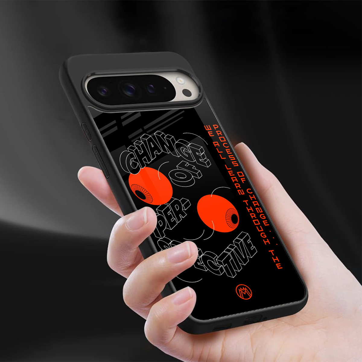 change of perspective back phone cover | glass case for google pixel 9 pro