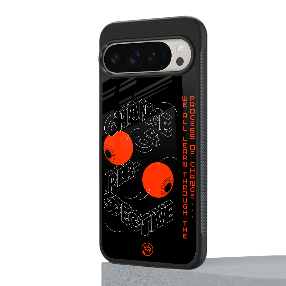 change of perspective back phone cover | glass case for google pixel 9 pro xl