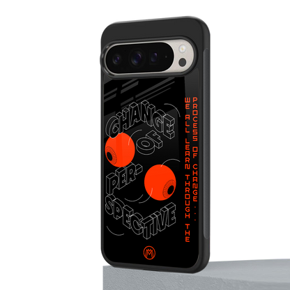 change of perspective back phone cover | glass case for google pixel 9 pro xl