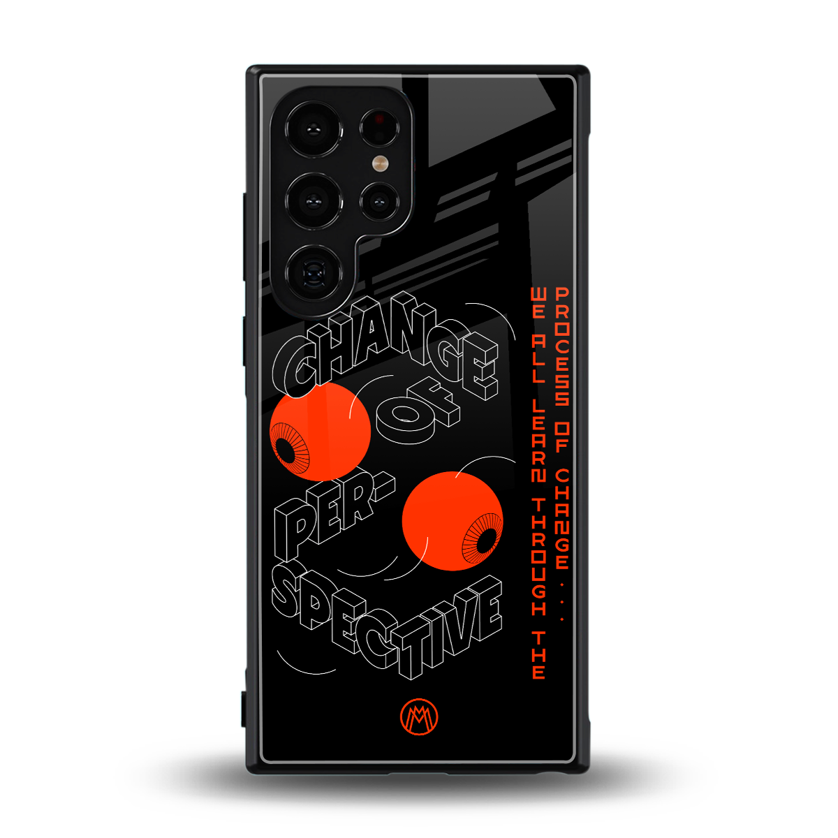 change of perspective back phone cover | glass case for samsung galaxy s24 ultra