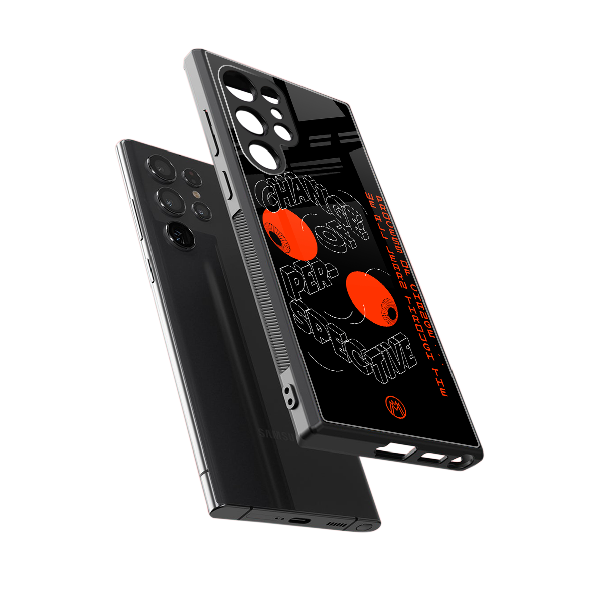 change of perspective back phone cover | glass case for samsung galaxy s24 ultra