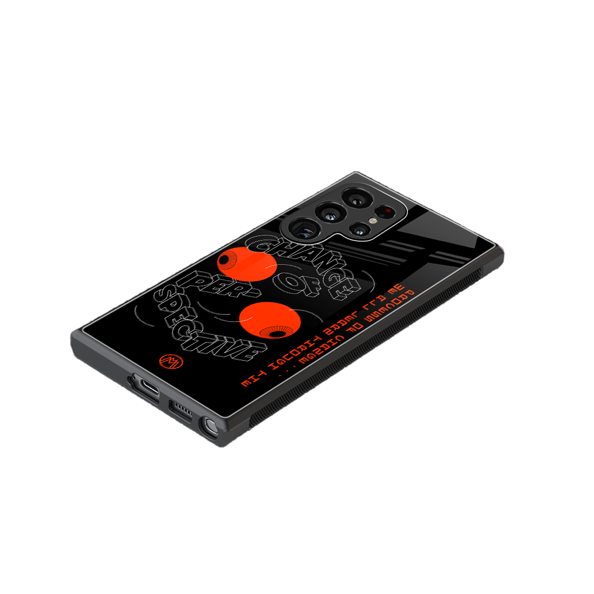 change of perspective back phone cover | glass case for samsung galaxy s23 ultra