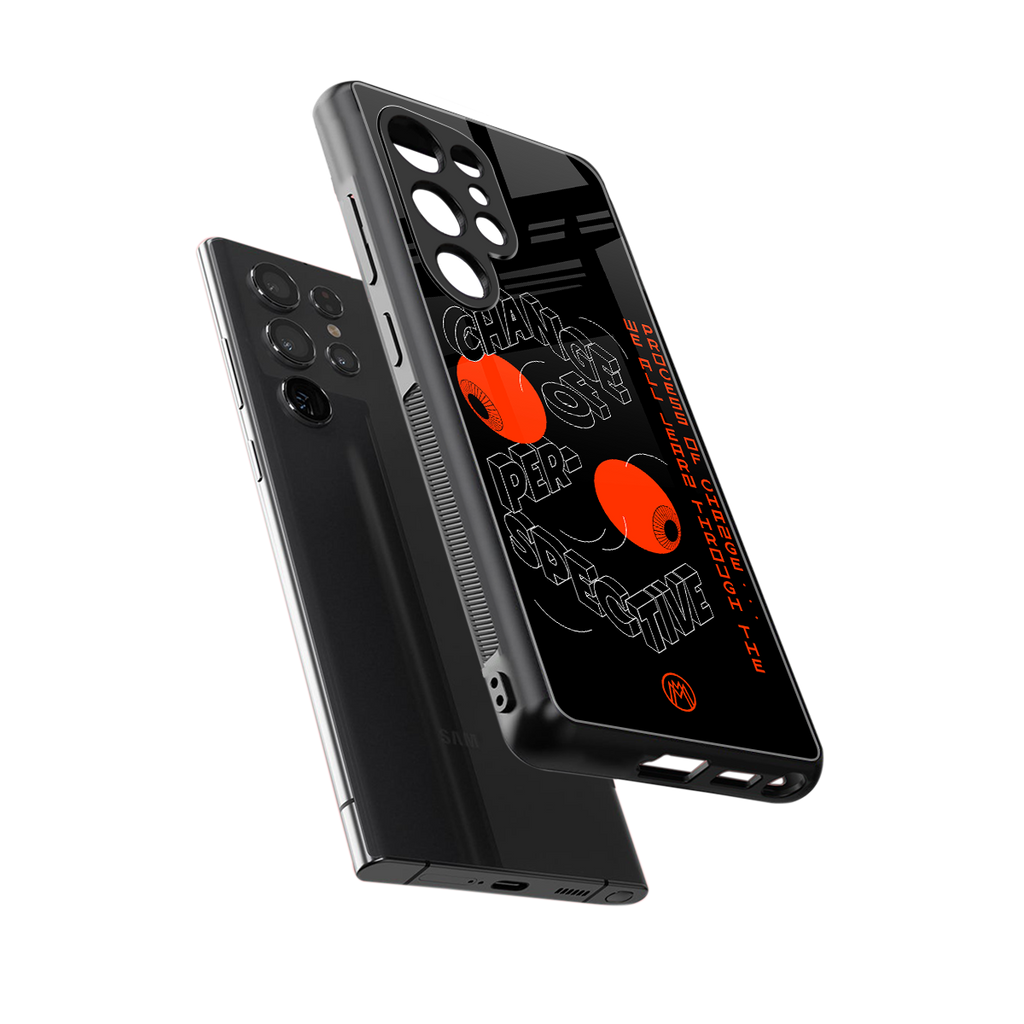 change of perspective back phone cover | glass case for samsung galaxy s25 ultra