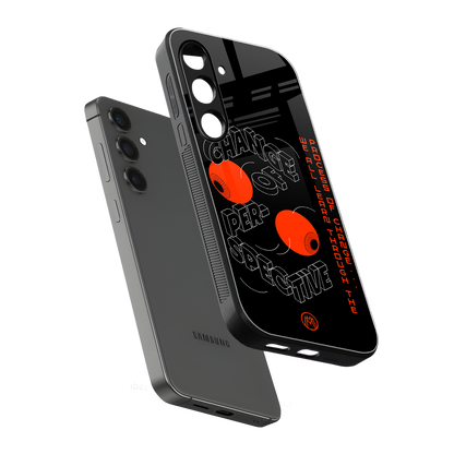 change of perspective back phone cover | glass case for samsung galaxy s24 plus