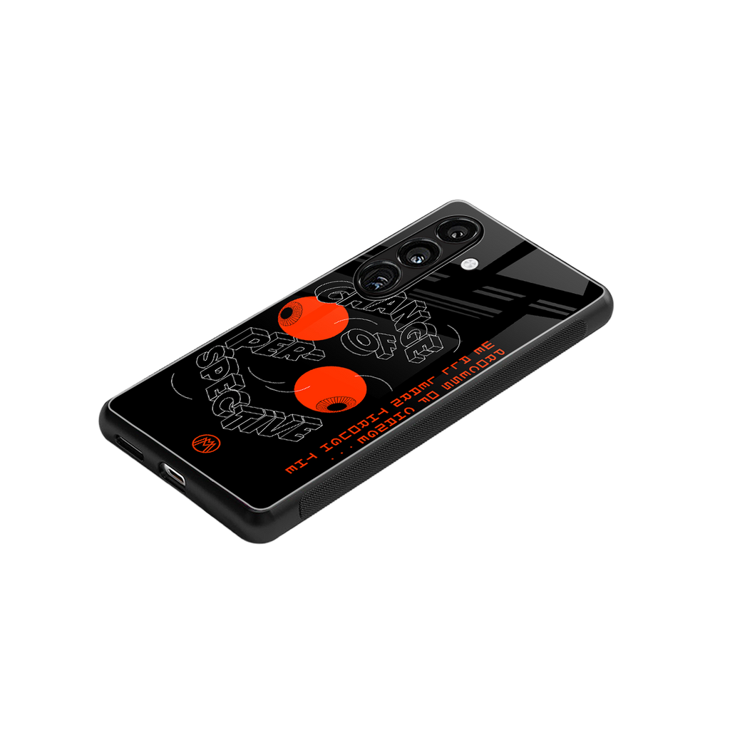 change of perspective back phone cover | glass case for samsung galaxy s25 plus