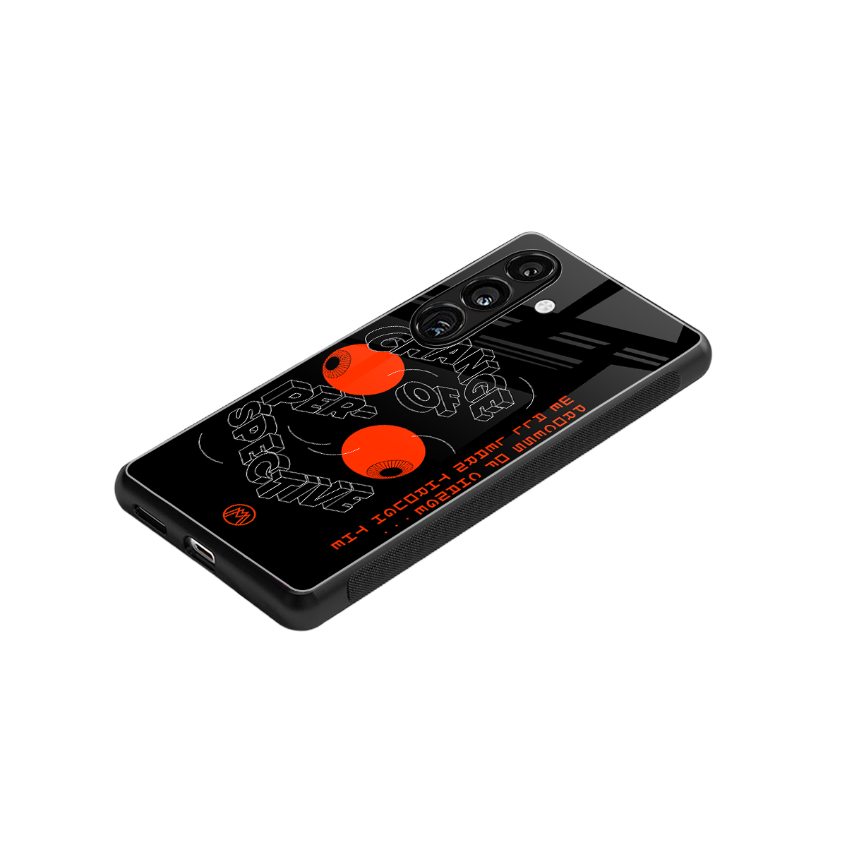 change of perspective back phone cover | glass case for samsung galaxy s23 plus