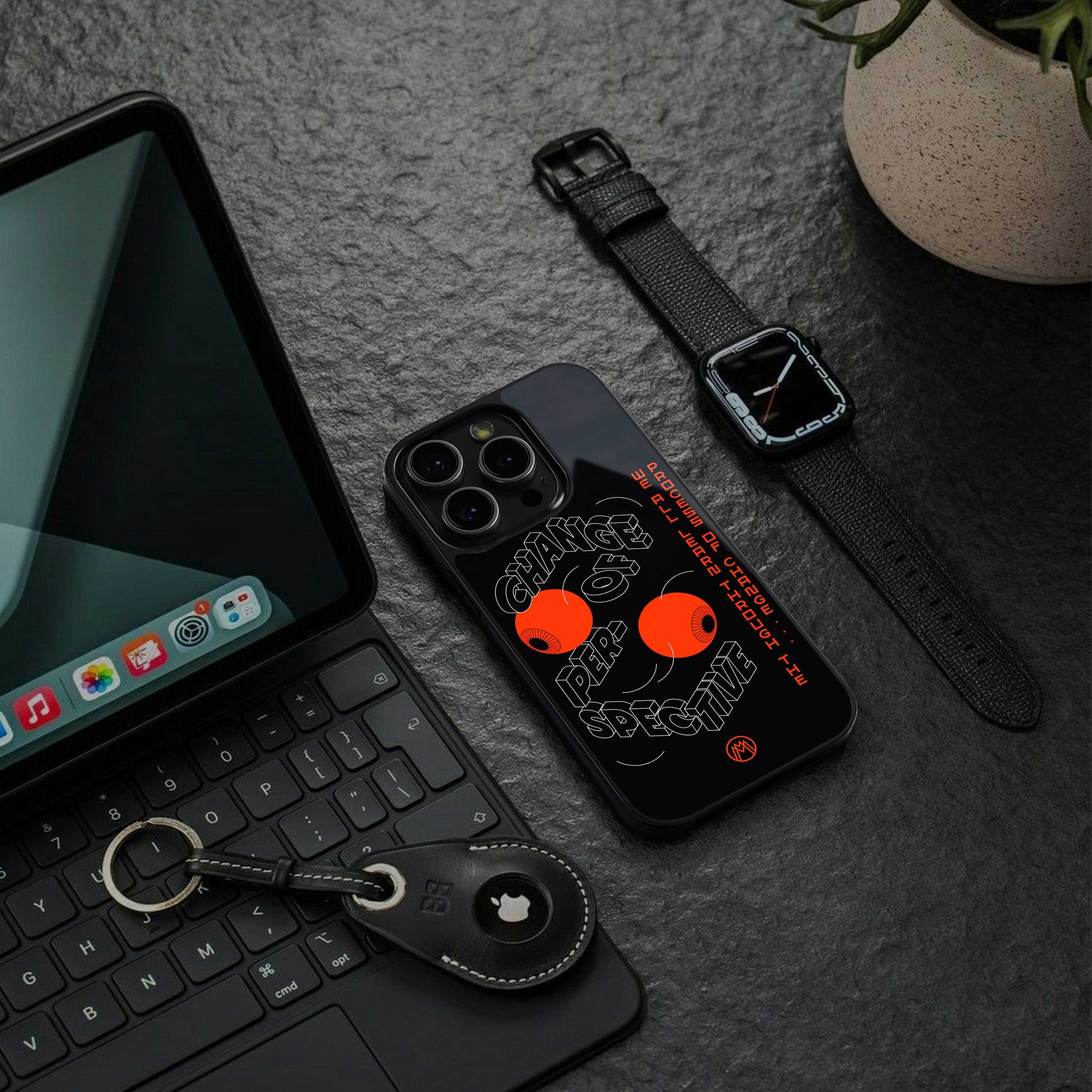 change of perspective back phone cover | glass case for google pixel 7 pro