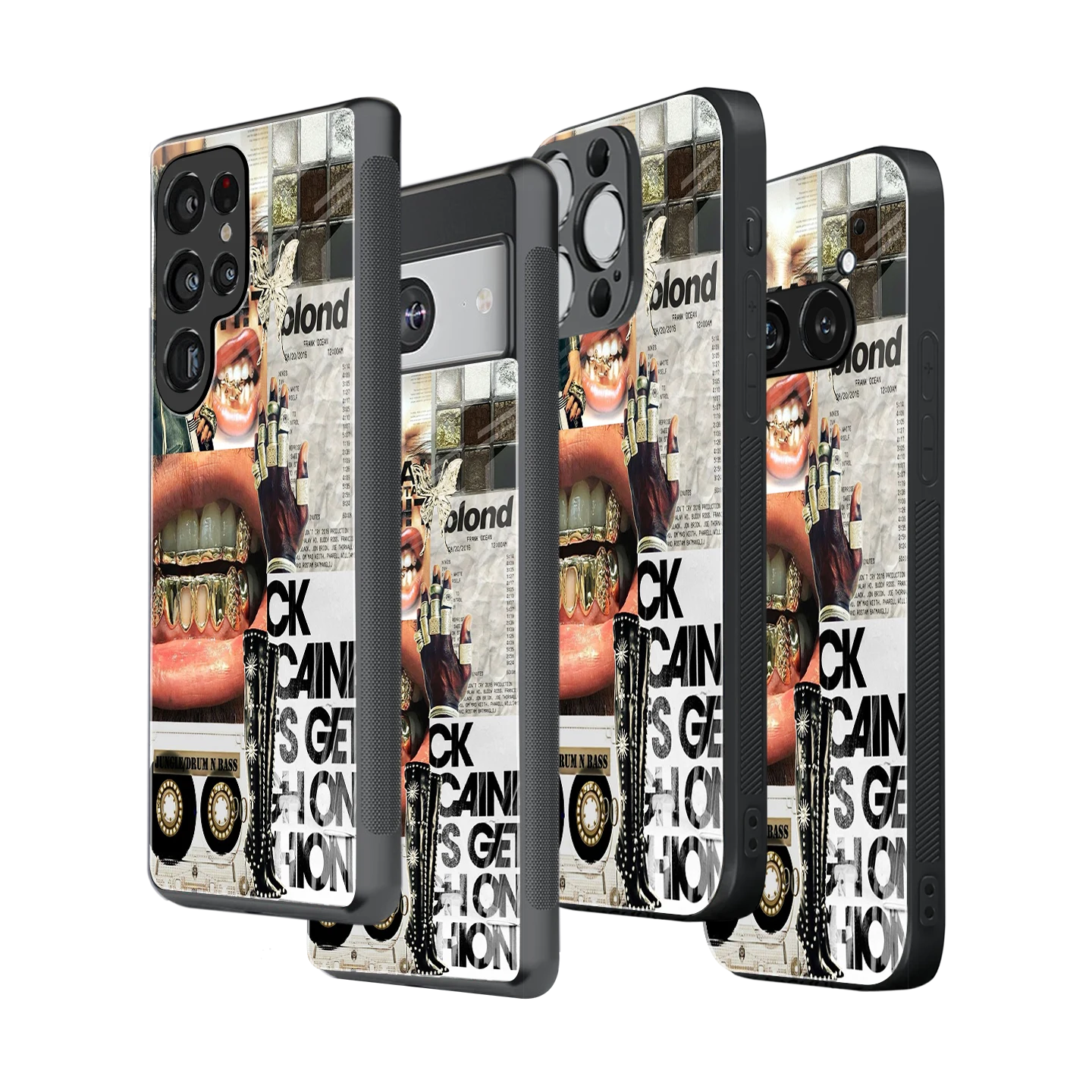 Stylish Glass Back Case for All Smartphones iPhone, Samsung, OnePlus, Pixel, Redmi, Oppo, Vivo, Motorola