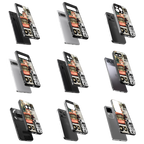 Durable Glass Back Mobile Case for iPhone, Samsung, OnePlus, Google Pixel, Redmi, Vivo, Oppo