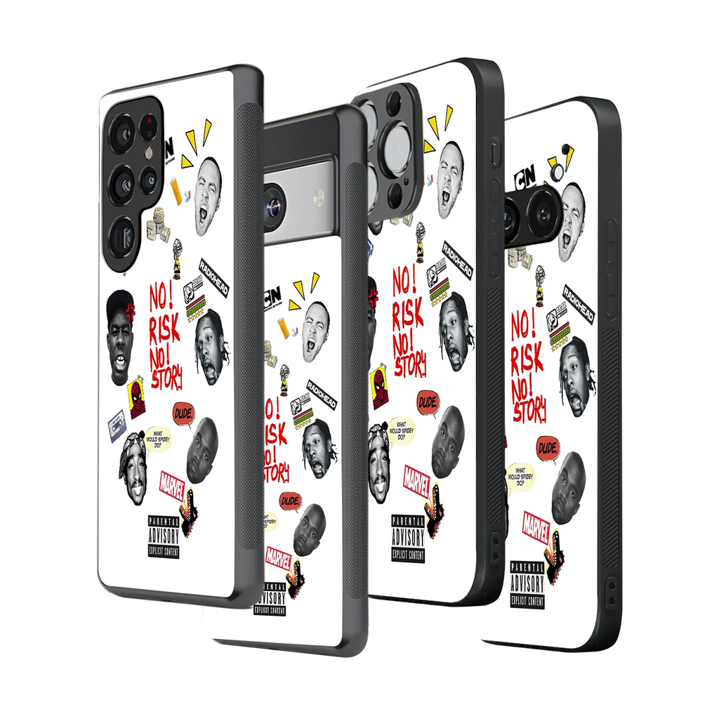 Stylish Glass Back Case for All Smartphones iPhone, Samsung, OnePlus, Pixel, Redmi, Oppo, Vivo, Motorola