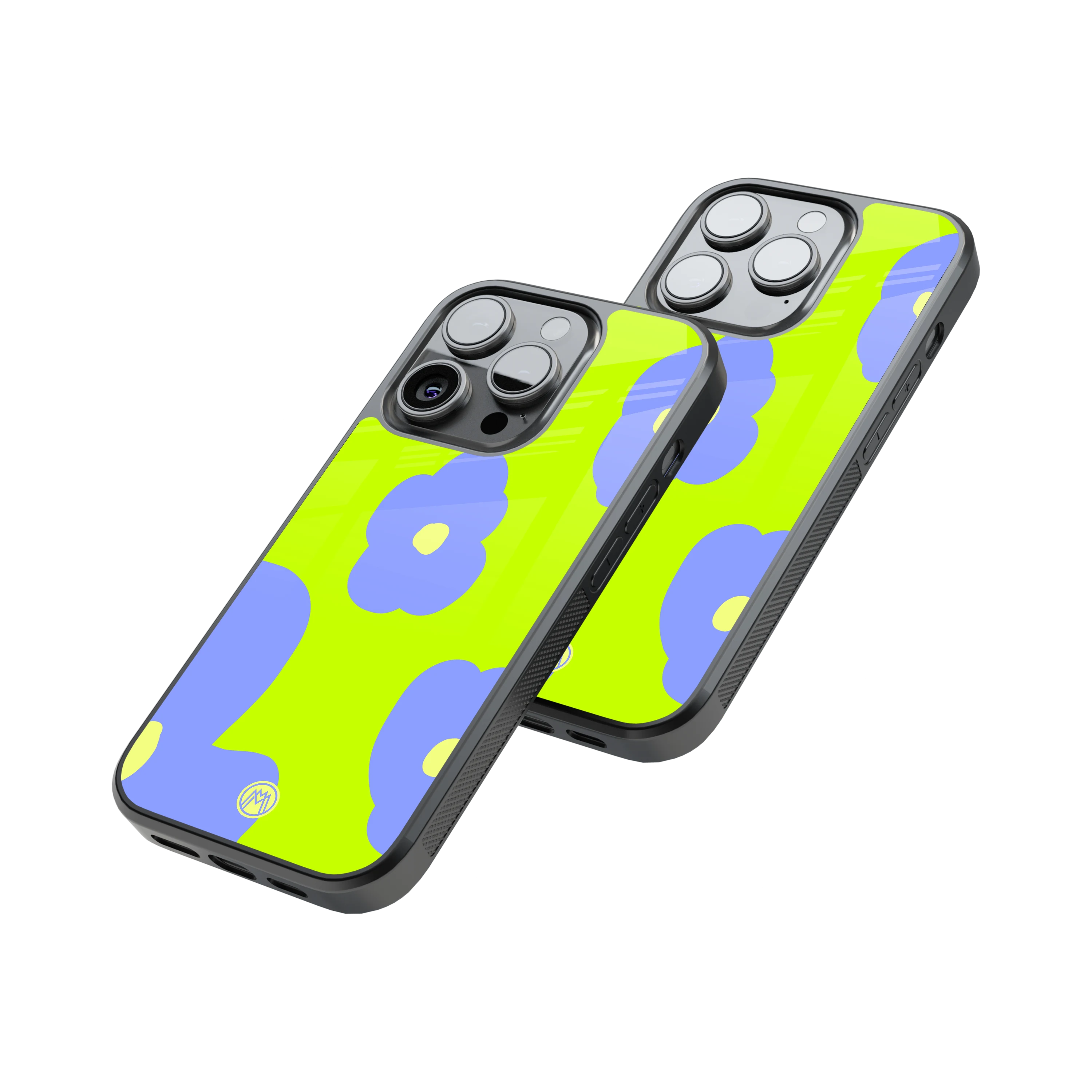 Protective Glass Back Phone Case Compatible with iPhone, Samsung, OnePlus, Pixel & More