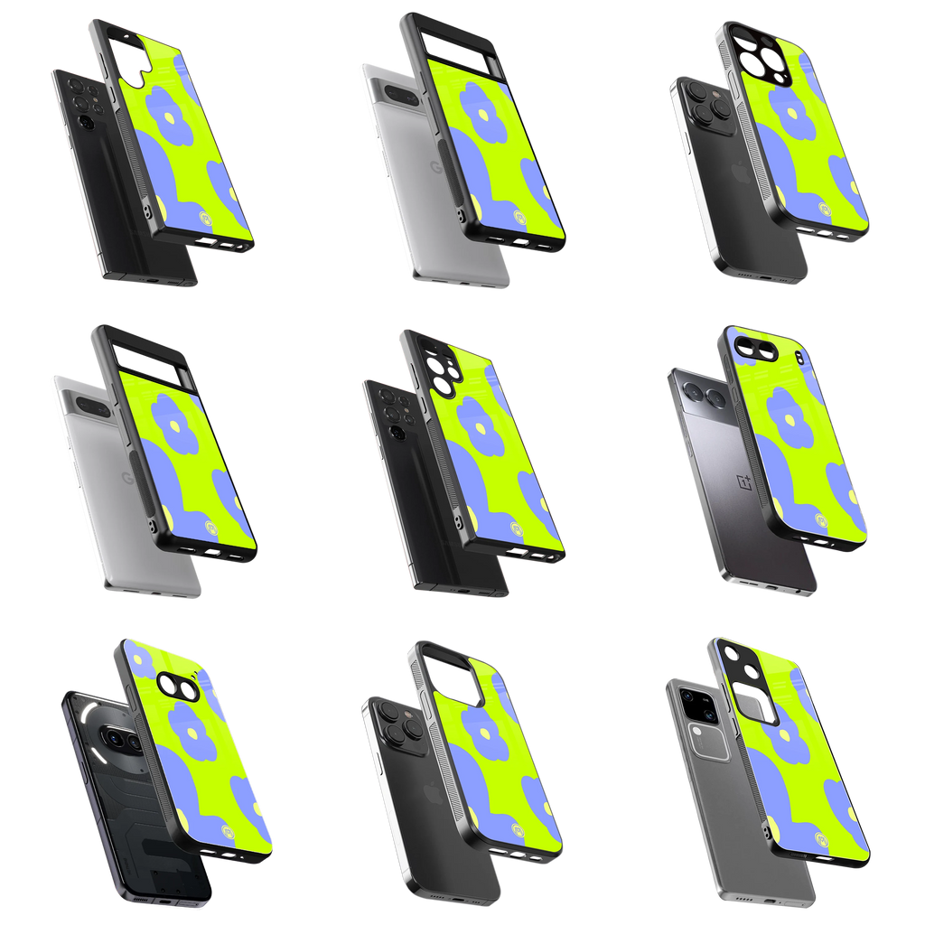 Durable Glass Back Mobile Case for iPhone, Samsung, OnePlus, Google Pixel, Redmi, Vivo, Oppo
