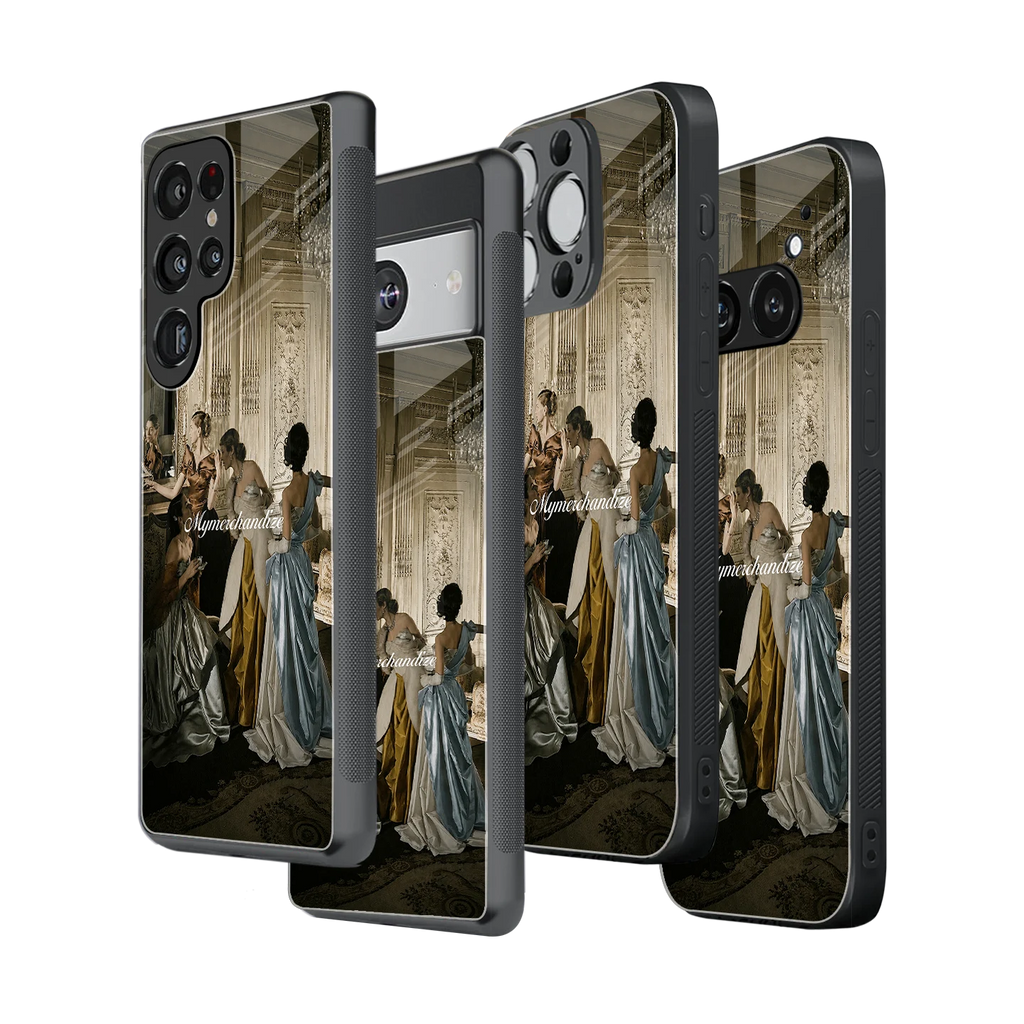 Stylish Glass Back Case for All Smartphones iPhone, Samsung, OnePlus, Pixel, Redmi, Oppo, Vivo, Motorola