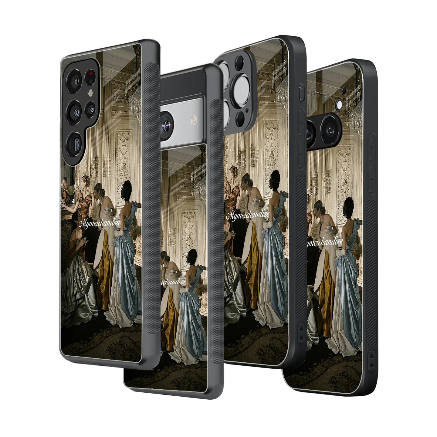 Stylish Glass Back Case for All Smartphones iPhone, Samsung, OnePlus, Pixel, Redmi, Oppo, Vivo, Motorola