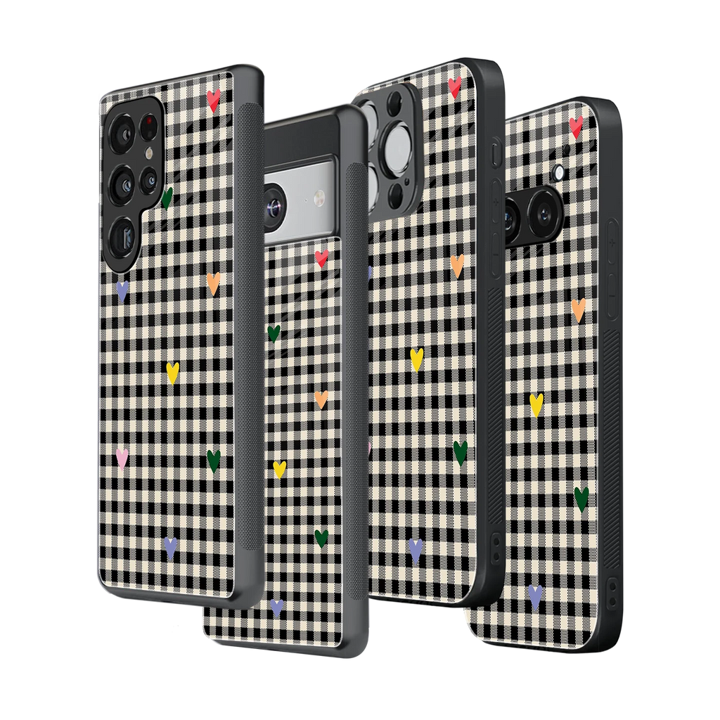 Stylish Glass Back Case for All Smartphones iPhone, Samsung, OnePlus, Pixel, Redmi, Oppo, Vivo, Motorola