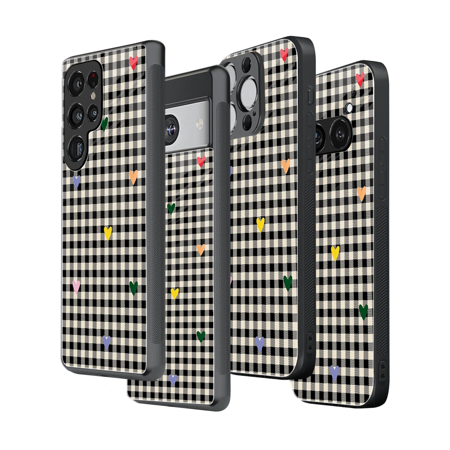 Stylish Glass Back Case for All Smartphones iPhone, Samsung, OnePlus, Pixel, Redmi, Oppo, Vivo, Motorola