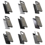 Durable Glass Back Mobile Case for iPhone, Samsung, OnePlus, Google Pixel, Redmi, Vivo, Oppo