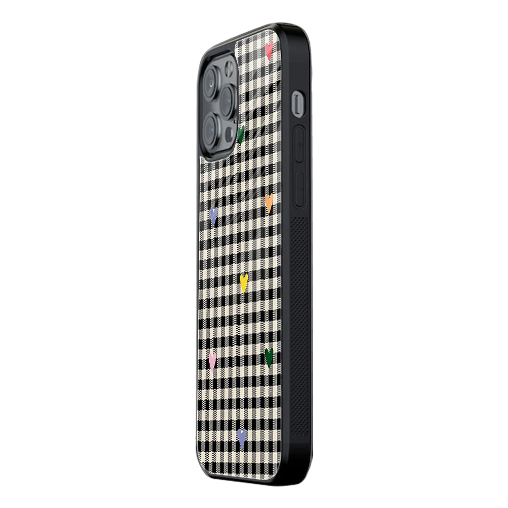 Slim Glass Back Phone Case for Multiple Brands iPhone, Samsung, Redmi, OnePlus, Oppo, Vivo