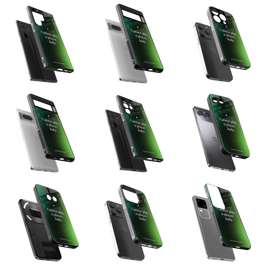 Durable Glass Back Mobile Case for iPhone, Samsung, OnePlus, Google Pixel, Redmi, Vivo, Oppo