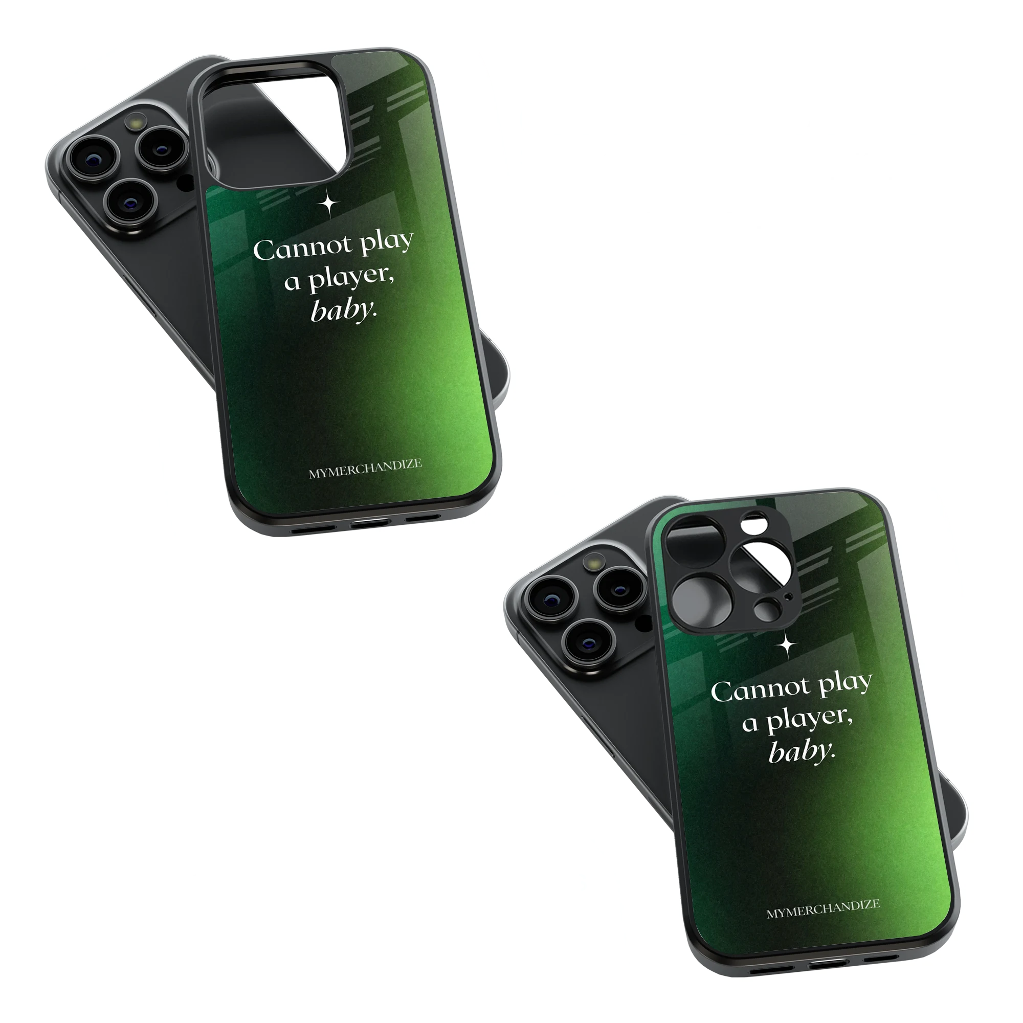 Trendy Glass Back Mobile Case for iPhone, Samsung, Redmi, OnePlus, Google Pixel, Motorola