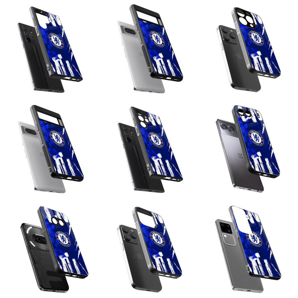 Durable Glass Back Mobile Case for iPhone, Samsung, OnePlus, Google Pixel, Redmi, Vivo, Oppo