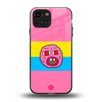 cherry bomb back phone cover | glass case for iphone 13 mini