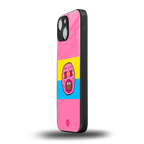 cherry bomb back phone cover | glass case for iphone 13 mini