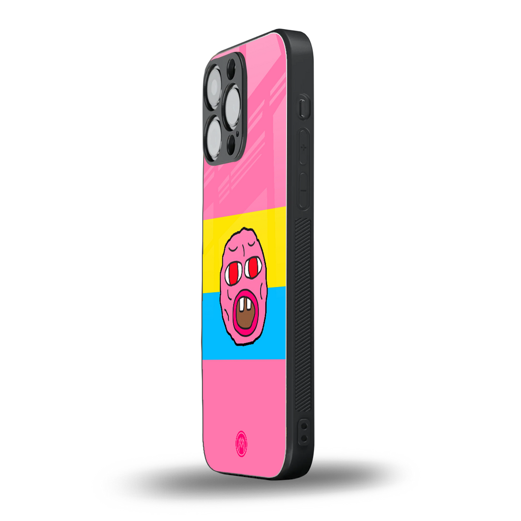 cherry bomb back phone cover | glass case for iphone 13 pro max