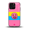 cherry bomb back phone cover | glass case for iphone 13 pro