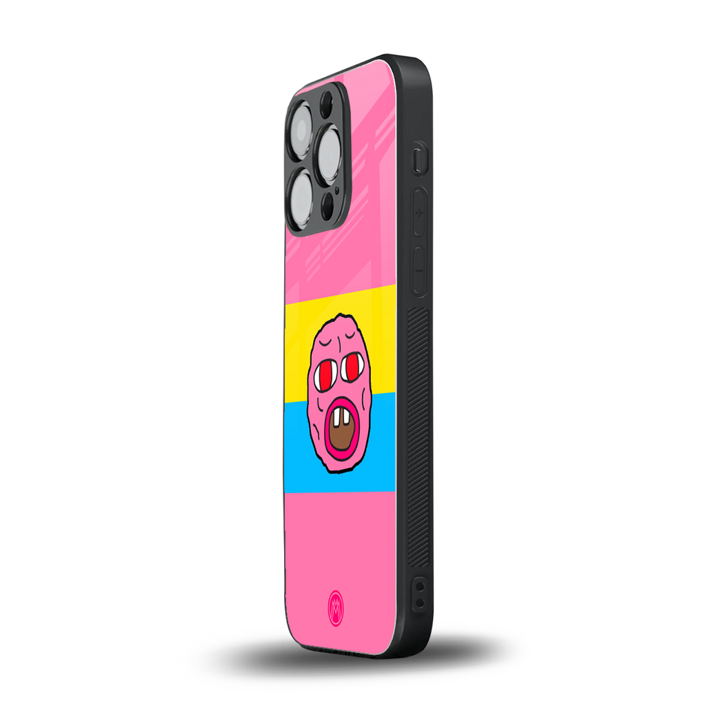 cherry bomb back phone cover | glass case for iphone 13 pro