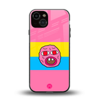 cherry bomb back phone cover | glass case for iphone 13