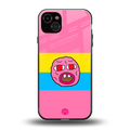 cherry bomb back phone cover | glass case for iphone 15 plus