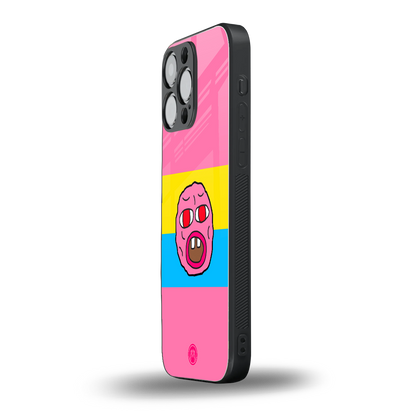 cherry bomb back phone cover | glass case for iphone 14 pro max