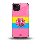 cherry bomb back phone cover | glass case for iphone 15