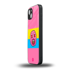 cherry bomb back phone cover | glass case for iphone 15