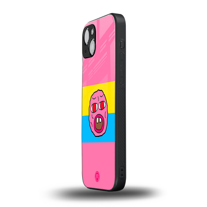 cherry bomb back phone cover | glass case for iphone 15