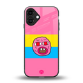 cherry bomb back phone cover | glass case for iphone 16 plus