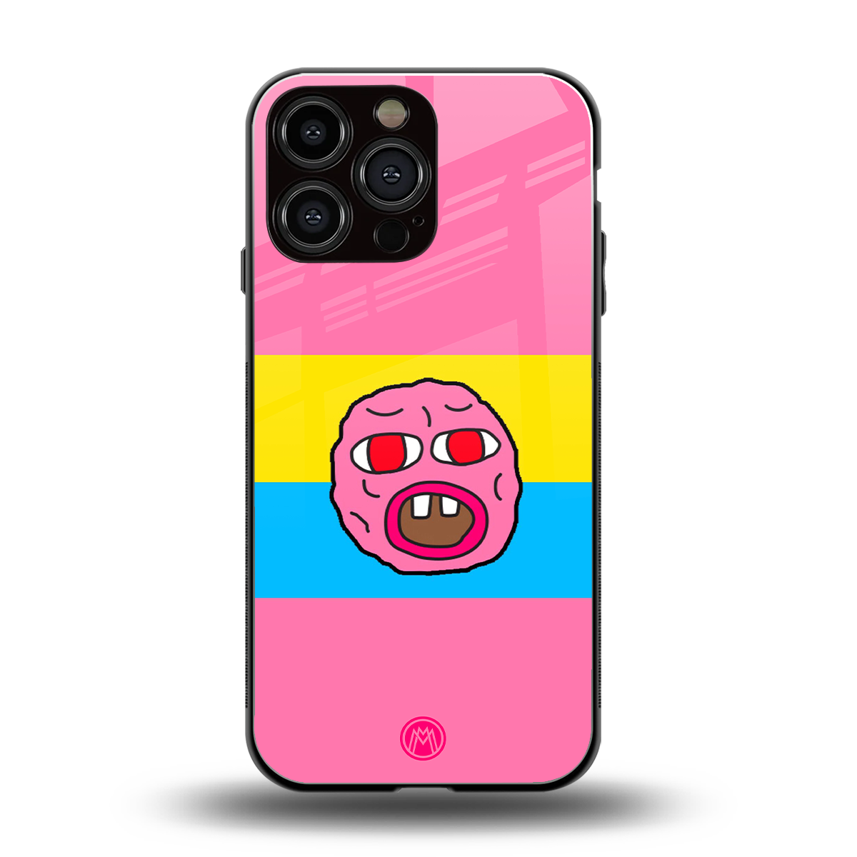 cherry bomb back phone cover | glass case for iphone 16 pro max