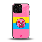 cherry bomb back phone cover | glass case for iphone 16 pro