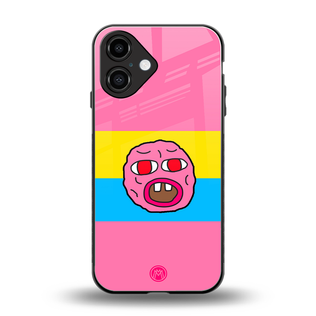 cherry bomb back phone cover | glass case for iphone 16