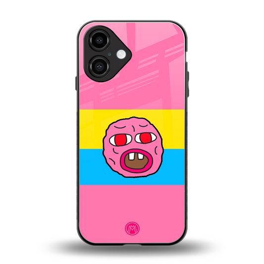 cherry bomb back phone cover | glass case for iphone 16