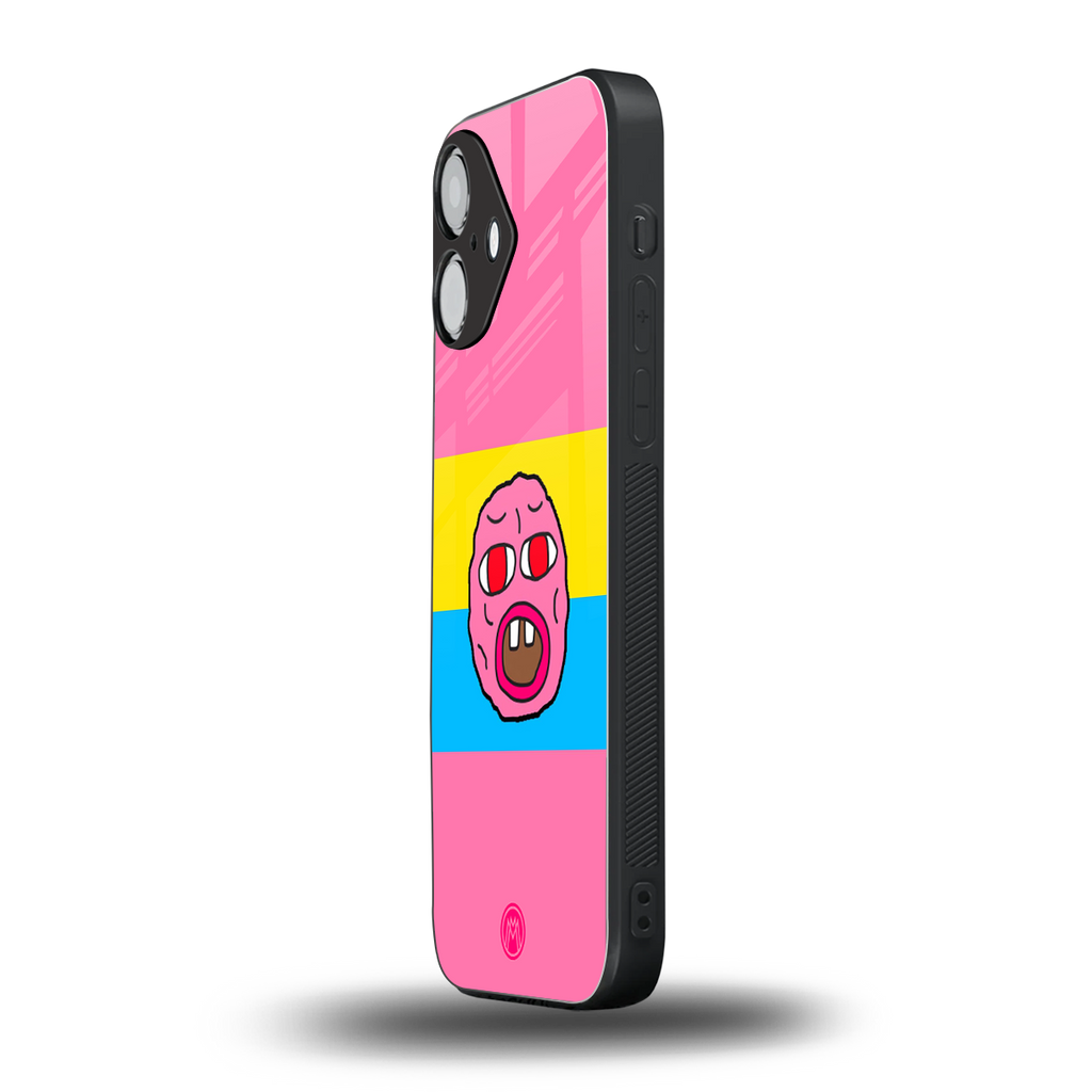 cherry bomb back phone cover | glass case for iphone 16