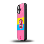 cherry bomb back phone cover | glass case for iphone 16