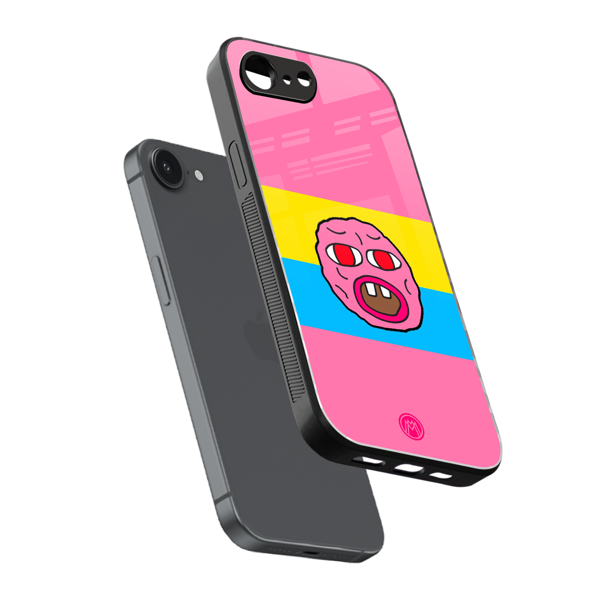 cherry bomb back phone cover | glass case for iphone 16e