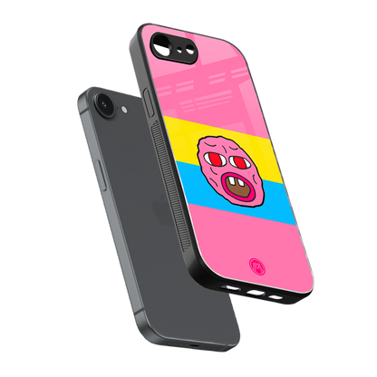 cherry bomb back phone cover | glass case for iphone 16e