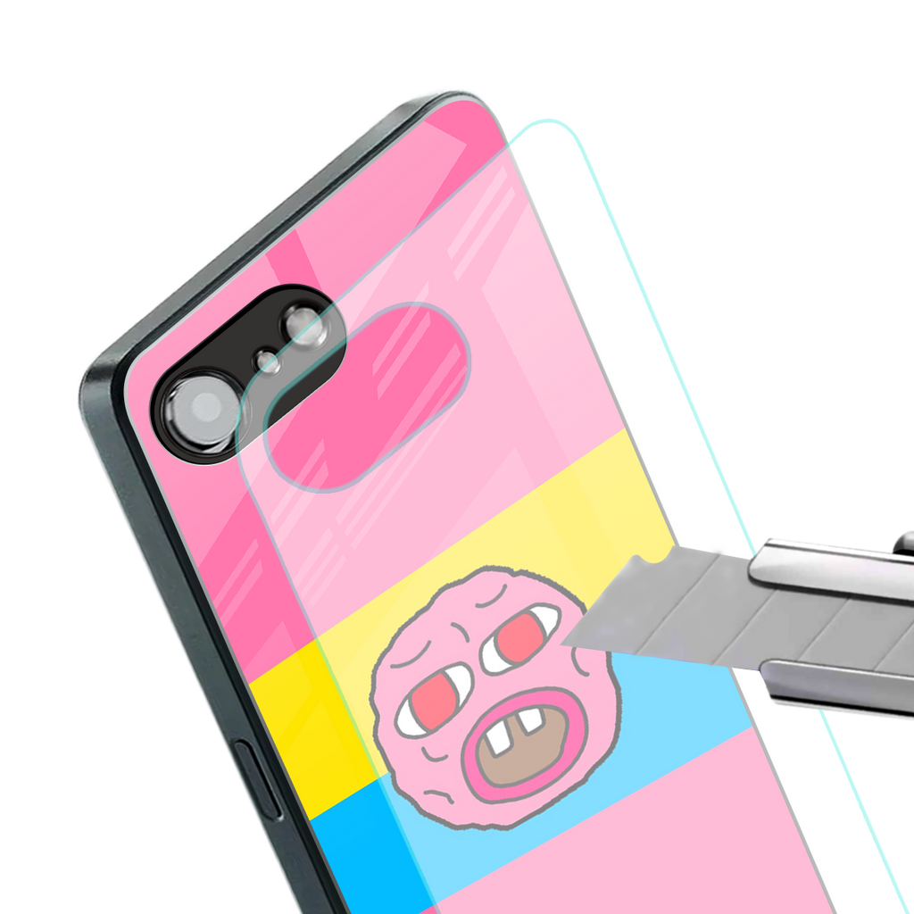 cherry bomb back phone cover | glass case for iphone 16e
