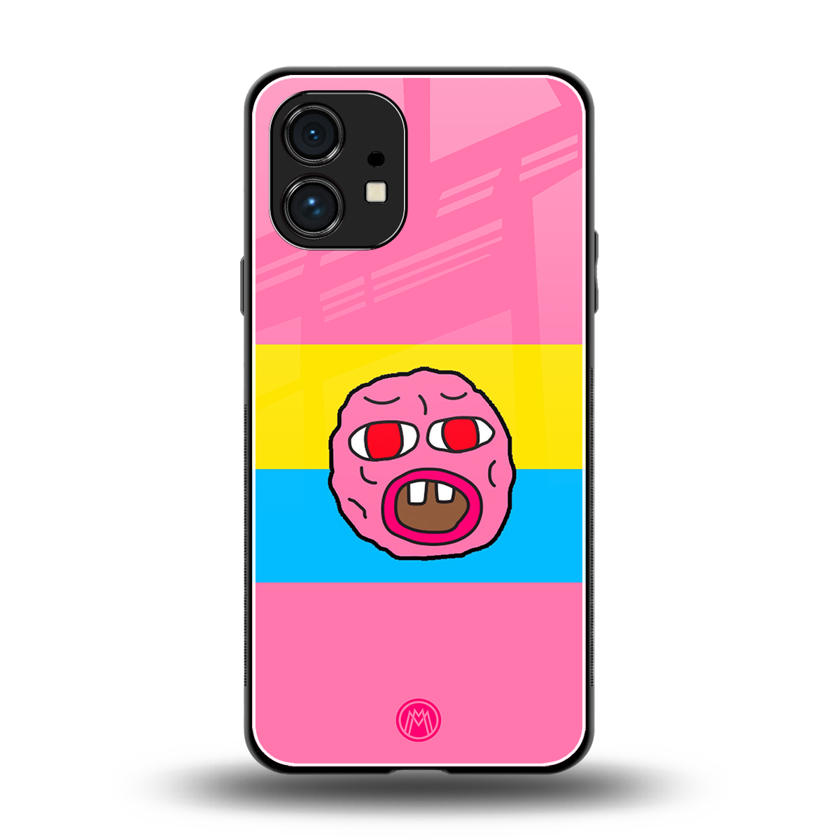 cherry bomb back phone cover | glass case for nothing phone 1