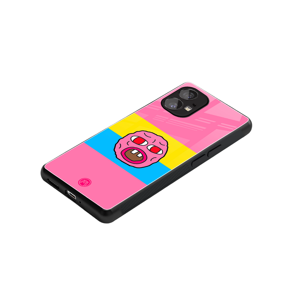cherry bomb back phone cover | glass case for nothing phone 1
