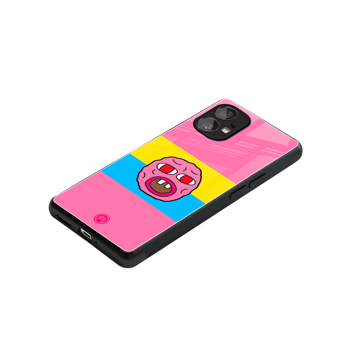 cherry bomb back phone cover | glass case for nothing phone 1