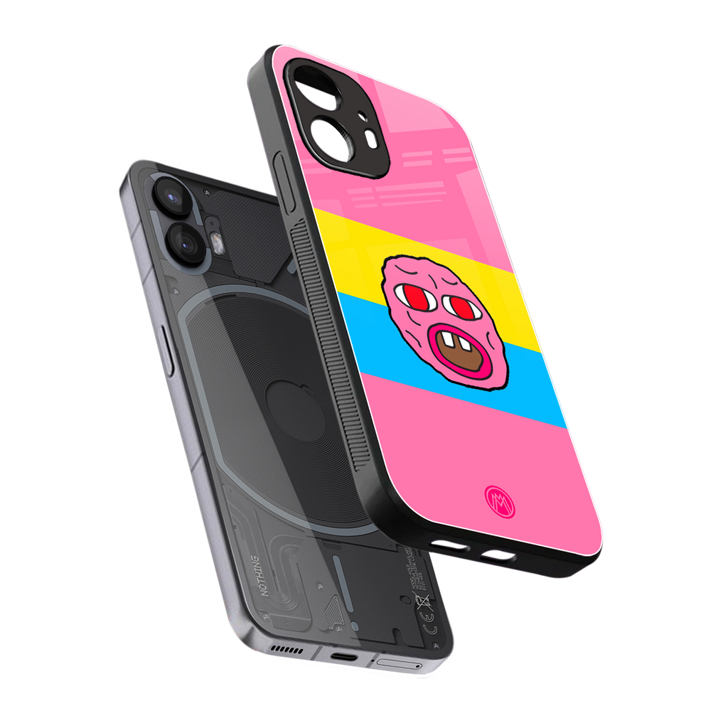 cherry bomb back phone cover | glass case for nothing phone 2